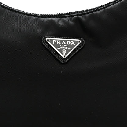 Prada Tessuto Nylon Mini Re-Edition 2000 Bag Black 8 of 10