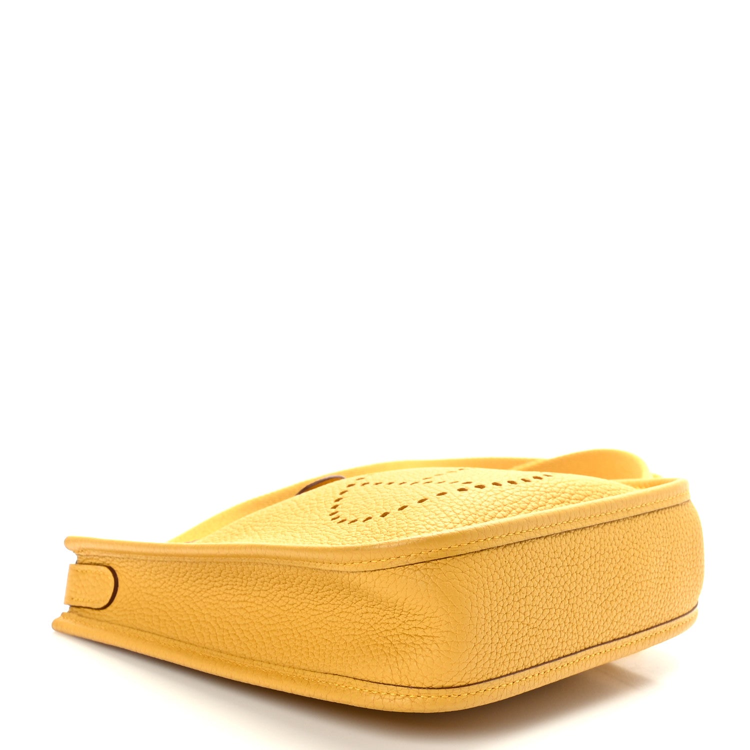 Hermes Taurillon Clemence Evelyne TPM Jaune Ambre 4 of 9