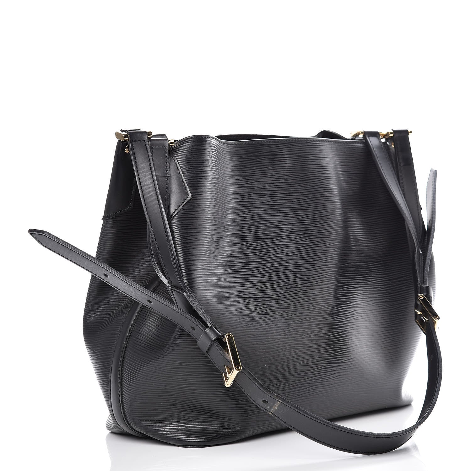 Louis Vuitton Epi Mandara MM Black 3 of 12