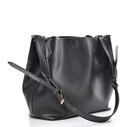 Louis Vuitton Epi Mandara MM Black 3 of 12