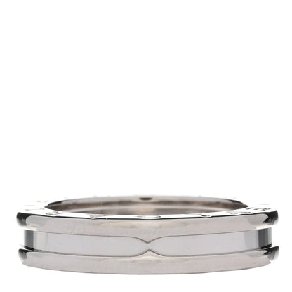 Bulgari 18K White Gold B.Zero1 One-Band Ring 53 6.5 3 of 4