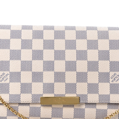 Louis Vuitton Damier Azur Favorite MM 6 of 8