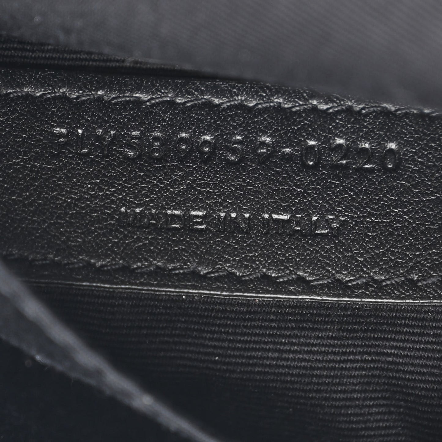 Grain De Poudre Monogram Belt Bag Black