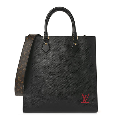 Louis Vuitton Epi Sac Plat PM Black 1 of 10