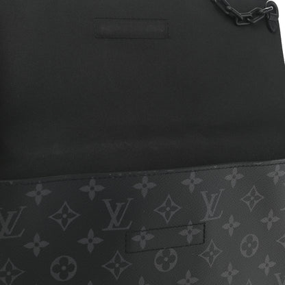 Louis Vuitton Monogram Eclipse Pochette Steamer 8 of 12