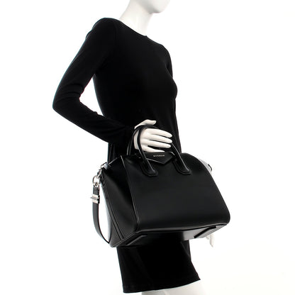 Givenchy Shiny Lord Calfskin Medium Antigona Black 3 of 8