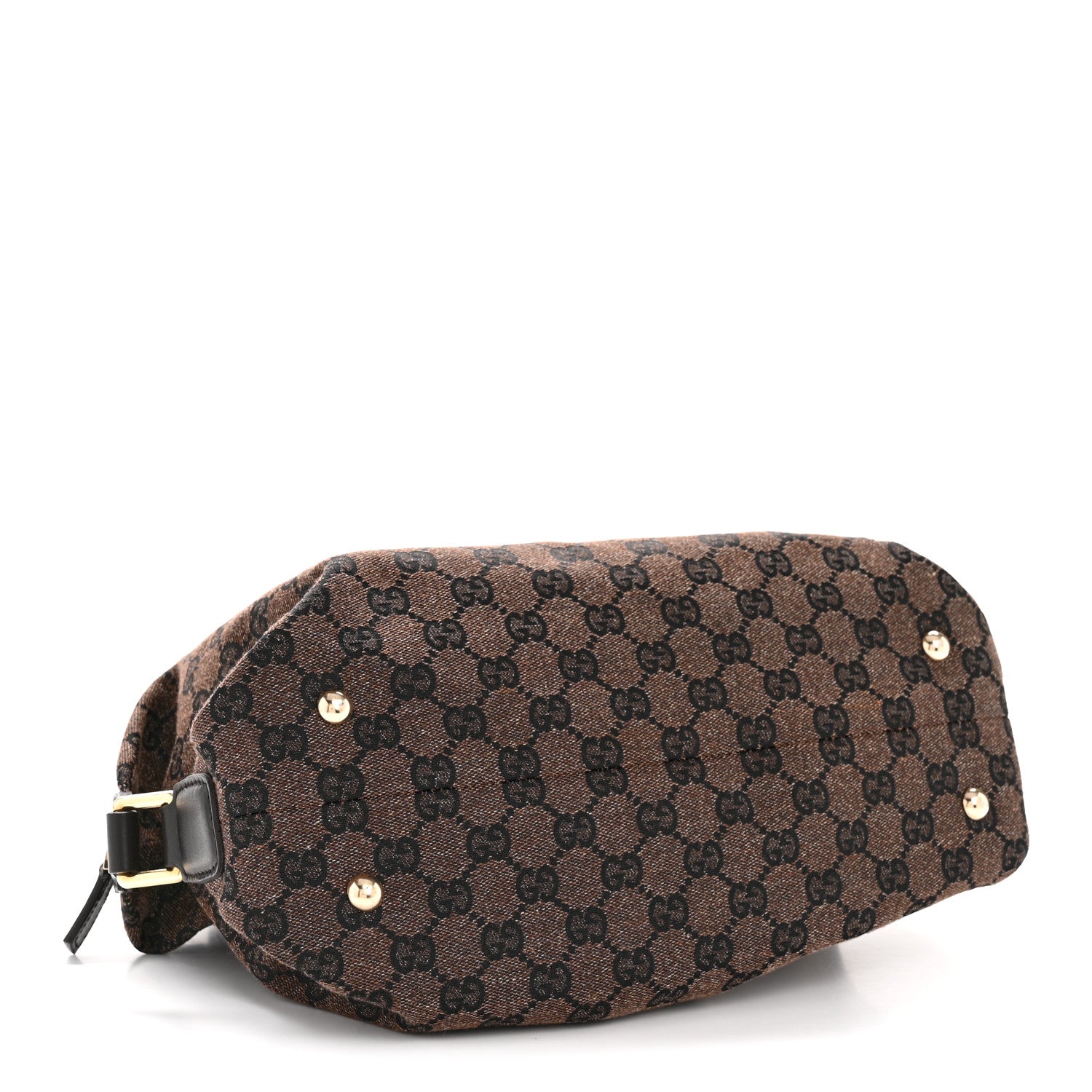 Gucci Monogram Small Boston Dark Brown 4 of 13