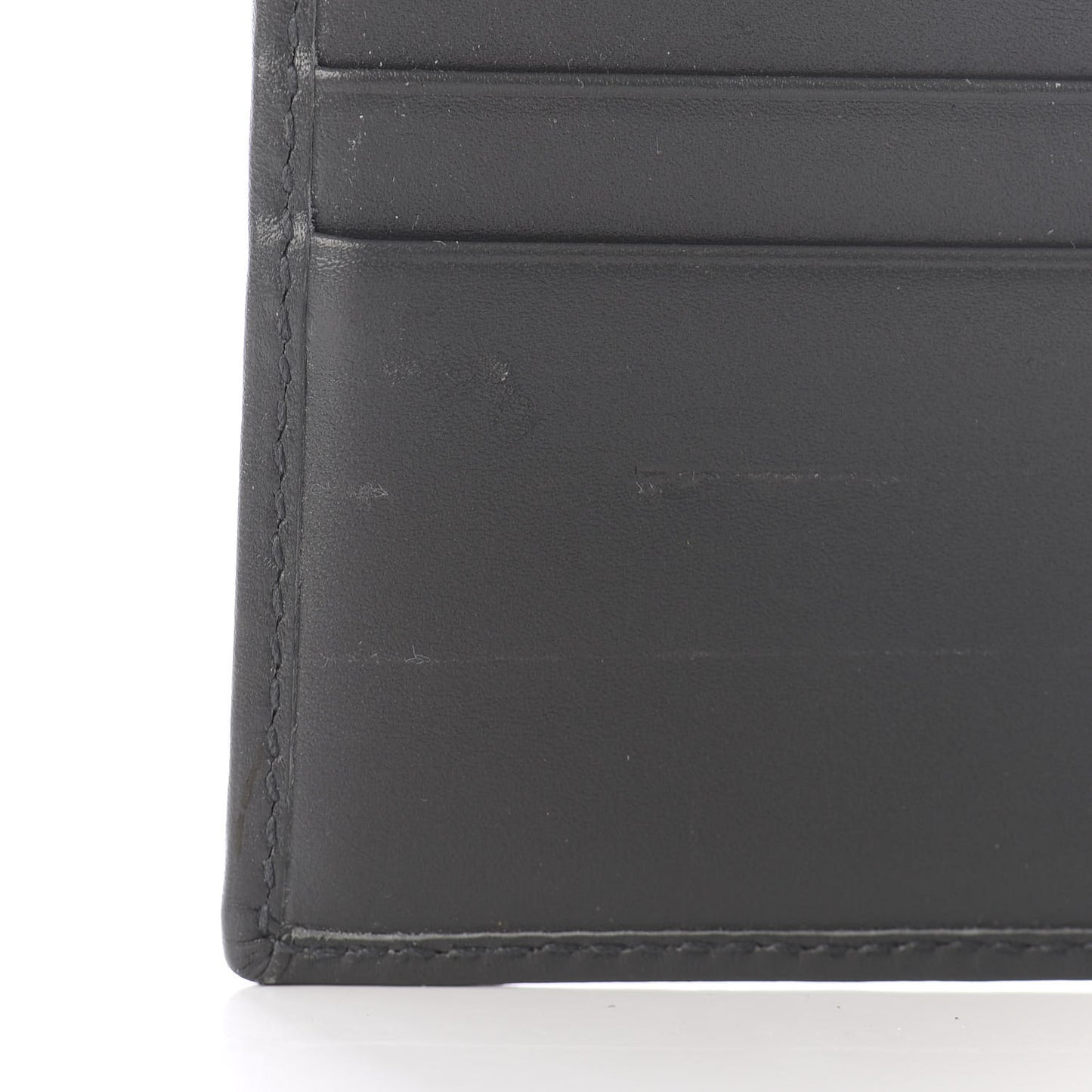 Imprime Monogram Bi-Fold Wallet Grey