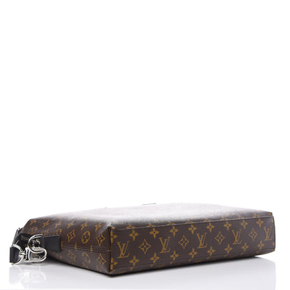 Louis Vuitton Monogram Macassar Porte-Documents Jour 4 of 11