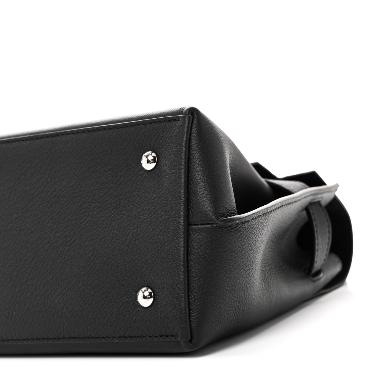 Louis Vuitton Soft Calfskin Lockme Ever MM Black 9 of 9
