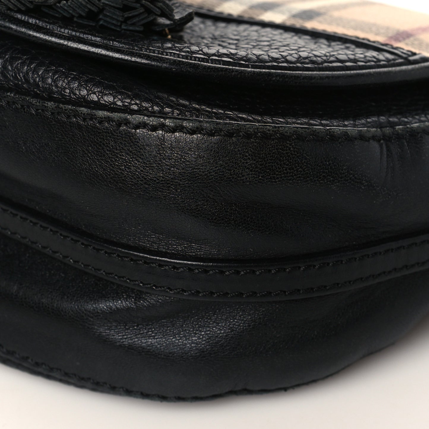 Haymarket Check Maydown Crossbody Bag Black