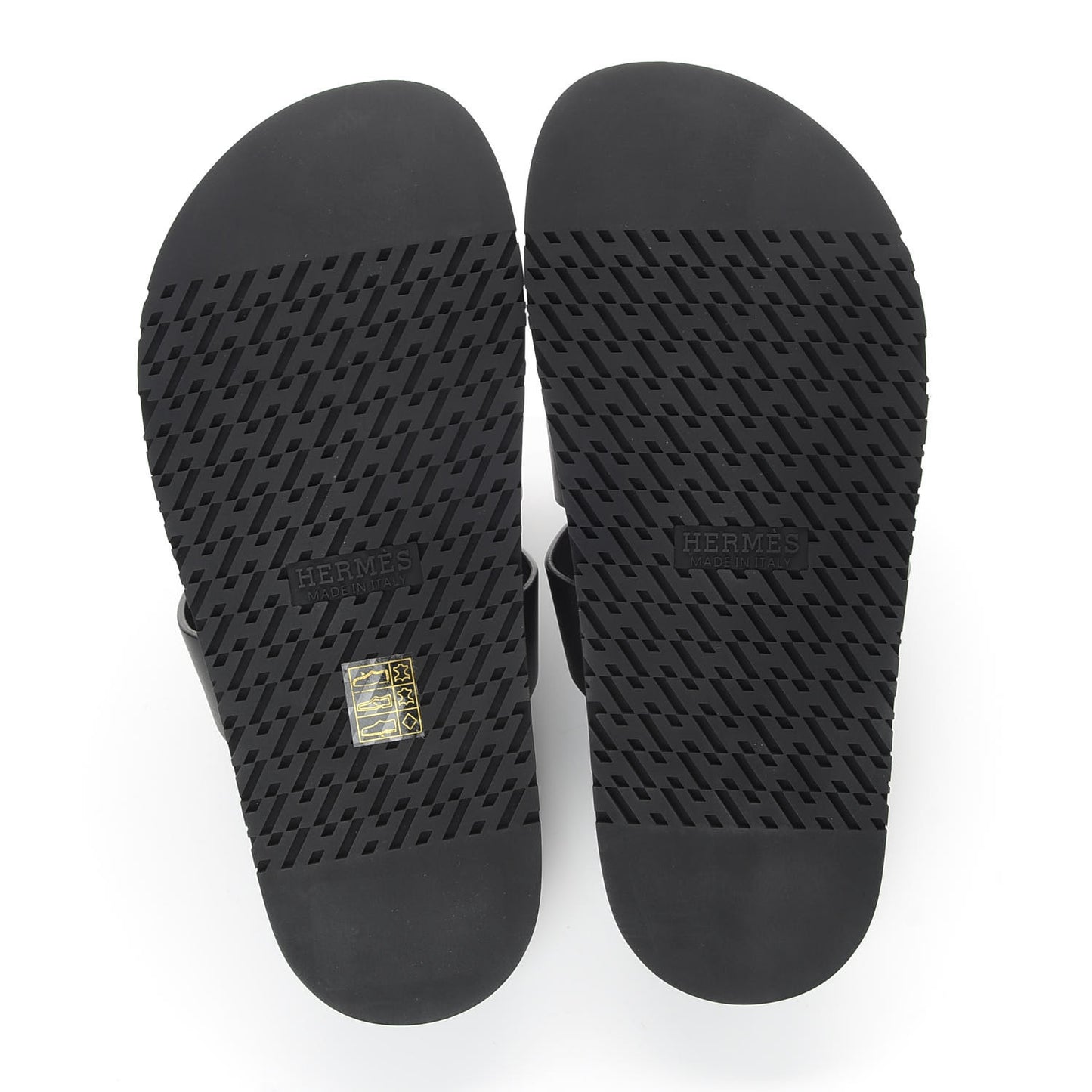 Calfskin Womens Ankara Sandals 40 Black