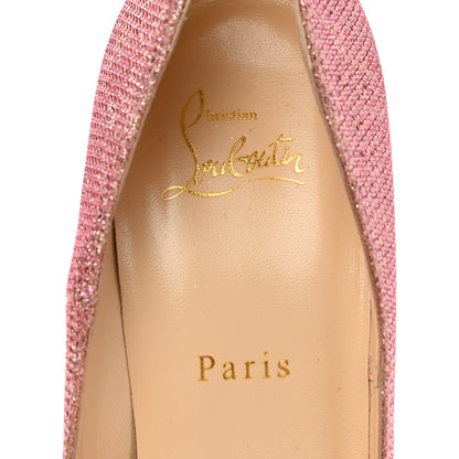 Christian Louboutin Glitter Tisse So Kate 120 Pumps 40 Poudre 7 of 8