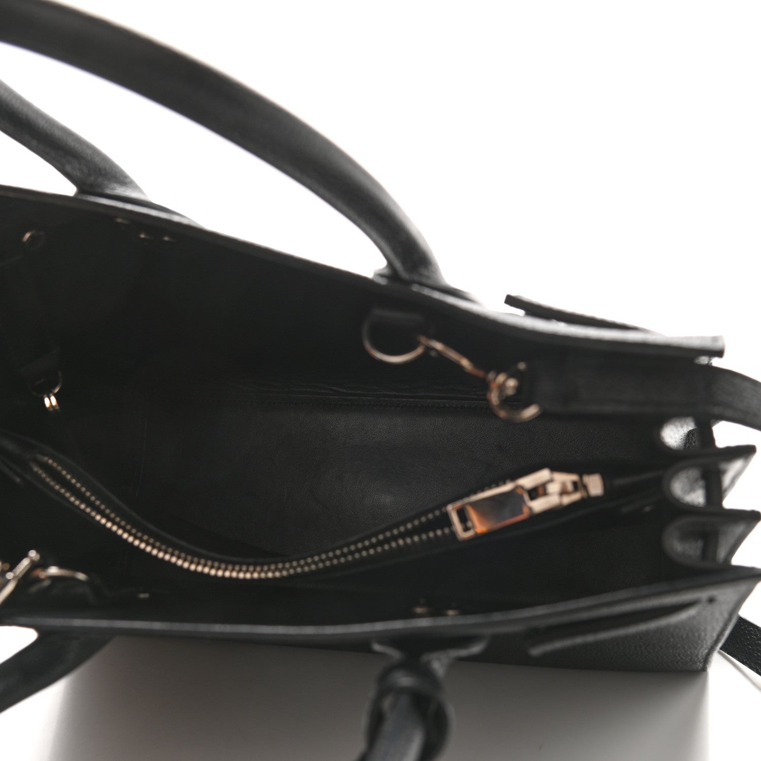 Saint Laurent Grained Calfskin Baby Sac De Jour Black 5 of 8