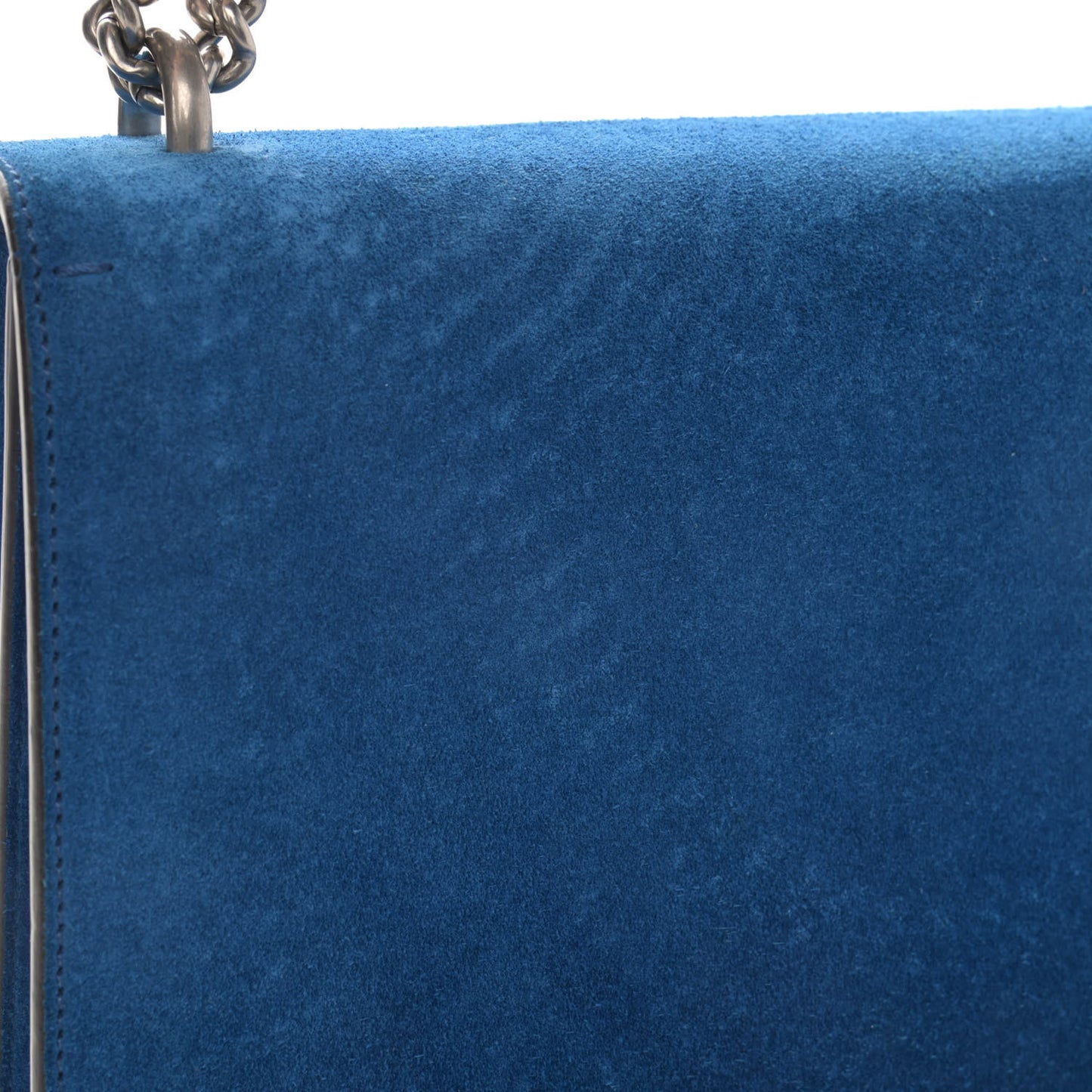 Suede Small Dionysus Shoulder Bag Blue