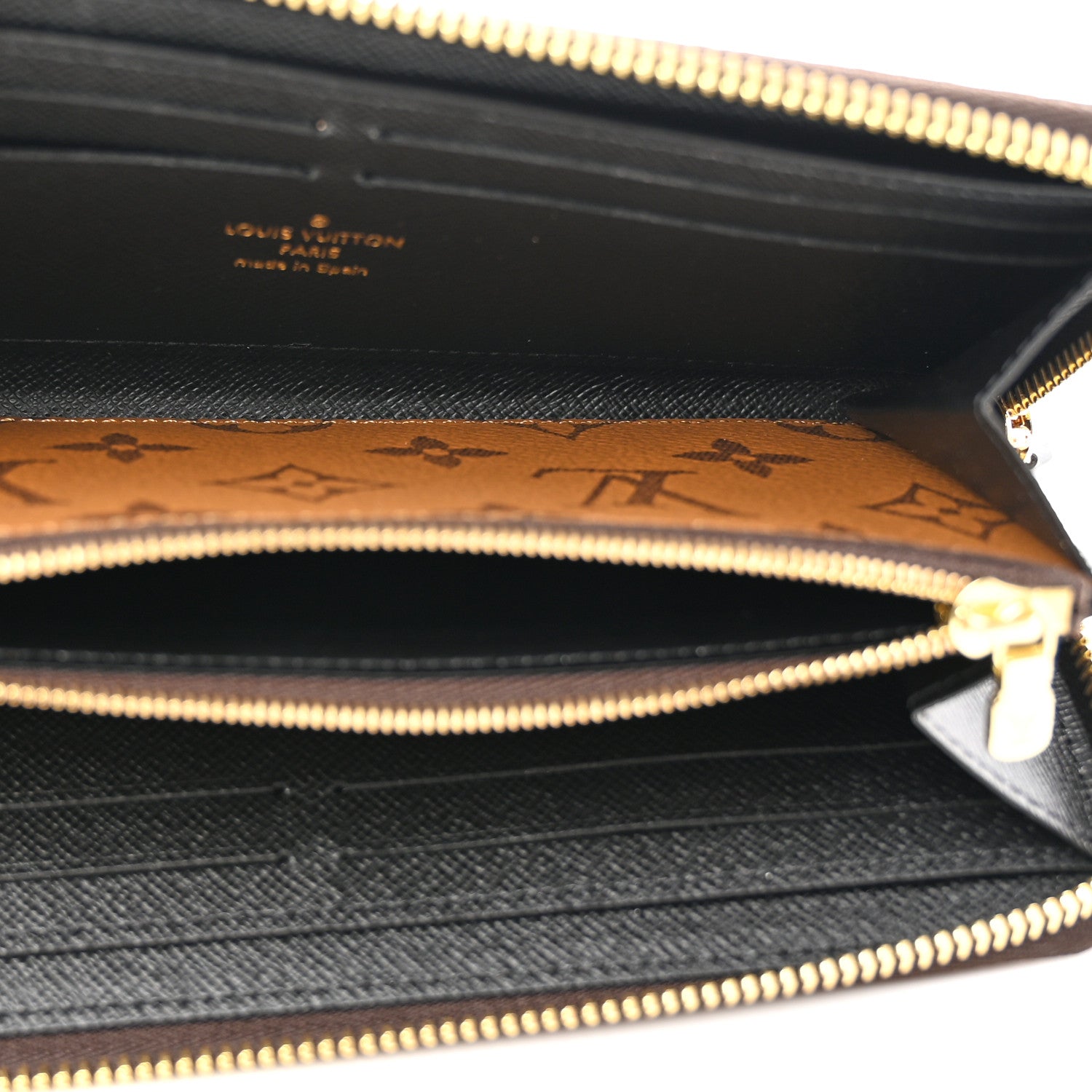 Louis Vuitton Reverse Monogram Clemence Wallet 5 of 10