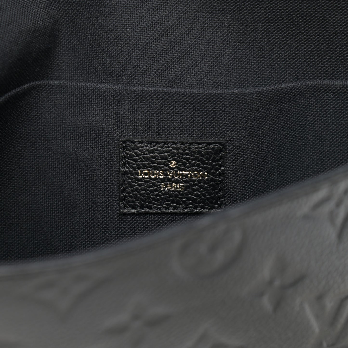 Empreinte Pochette Felicie Chain Wallet Black