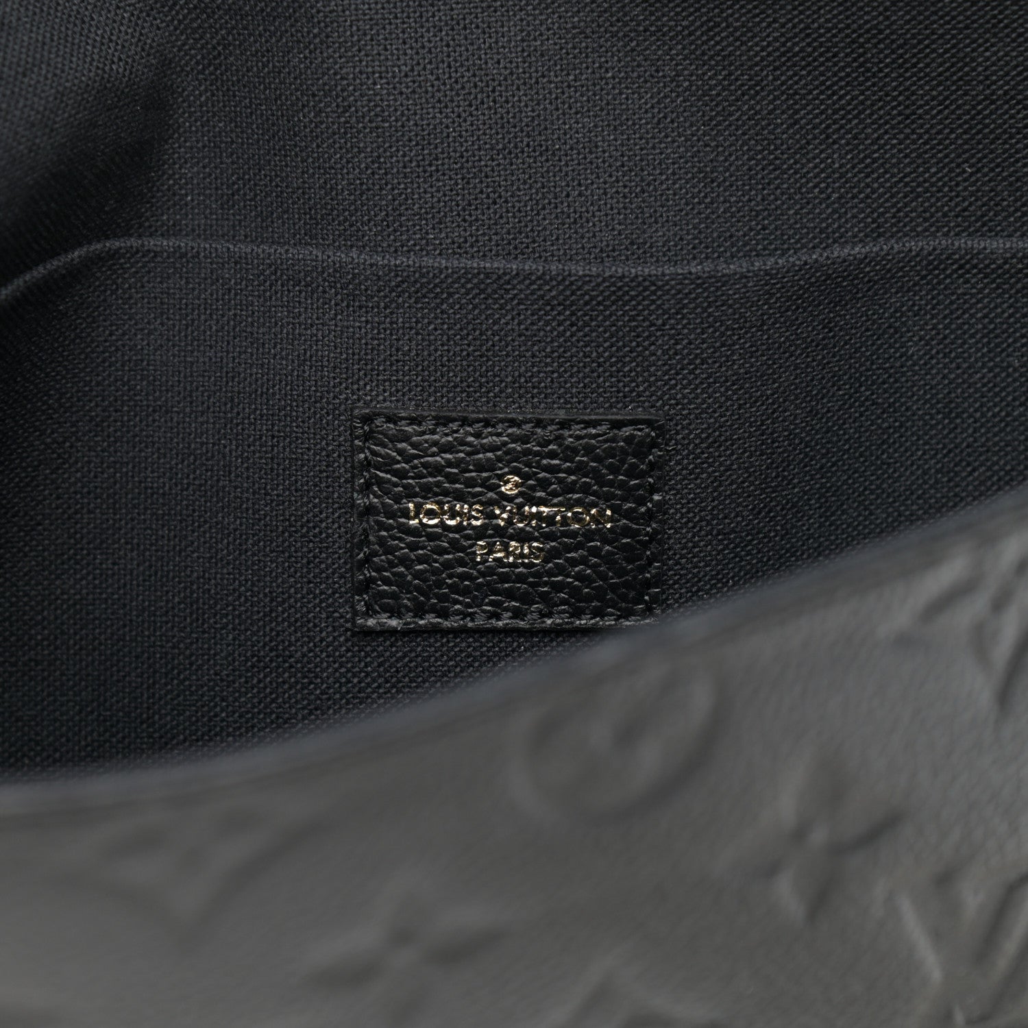 Louis Vuitton Empreinte Pochette Felicie Chain Wallet Black 6 of 12