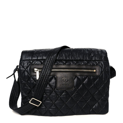 Chanel Nylon Coco Cocoon Messenger Bag Black 1 of 11
