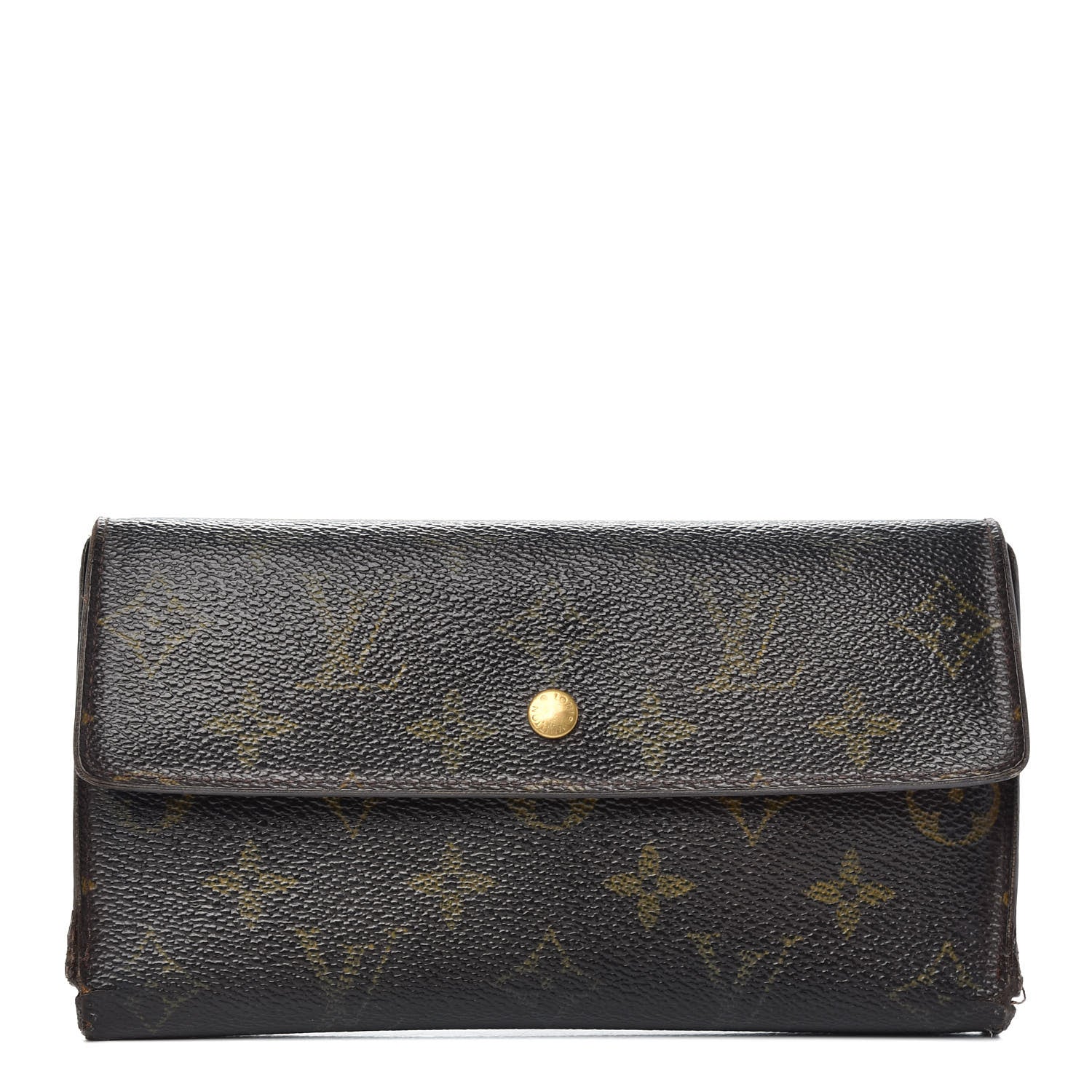 Louis Vuitton Monogram Porte Tresor International Wallet 1 of 8