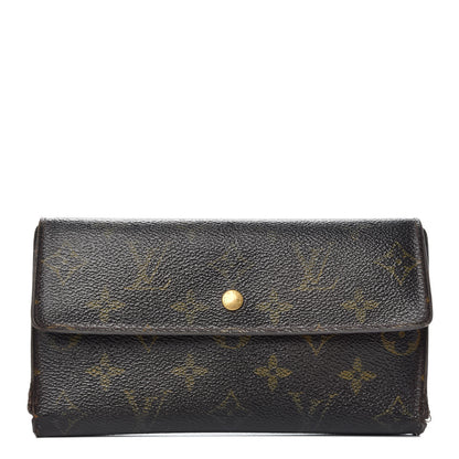 Louis Vuitton Monogram Porte Tresor International Wallet 1 of 8