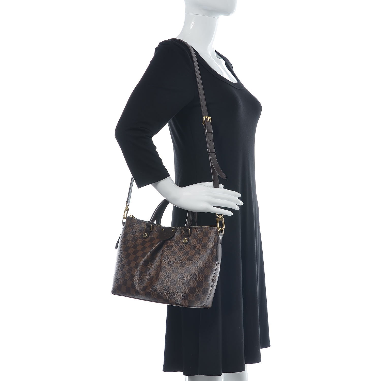 Louis Vuitton Damier Ebene Siena PM 2 of 7