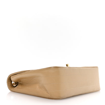 Chanel Lambskin Ribbon Stitched Flap Beige 4 of 11
