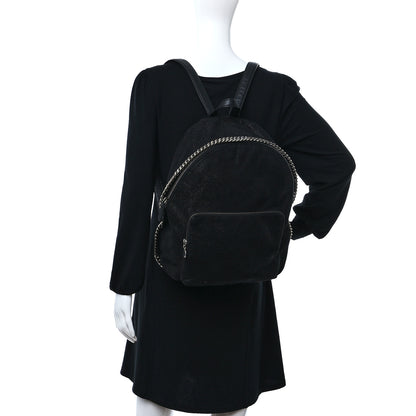 Stella McCartney Shaggy Deer Mini Falabella Backpack Black 2 of 9