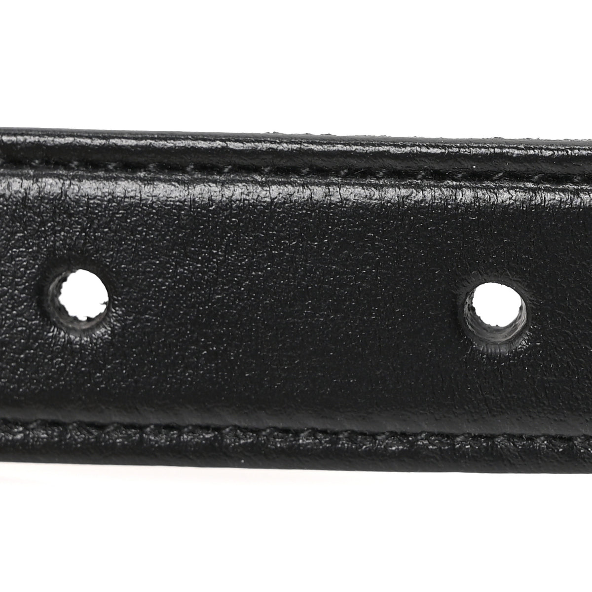 Calfskin GG Marmont Thin Chain Belt 75 30 Black