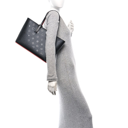 Christian Louboutin Calfskin Loubinthesky East West Cabata Tote Black 4 of 13