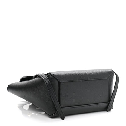 Celine Grained Calfskin Nano Belt Bag Black 4 of 11