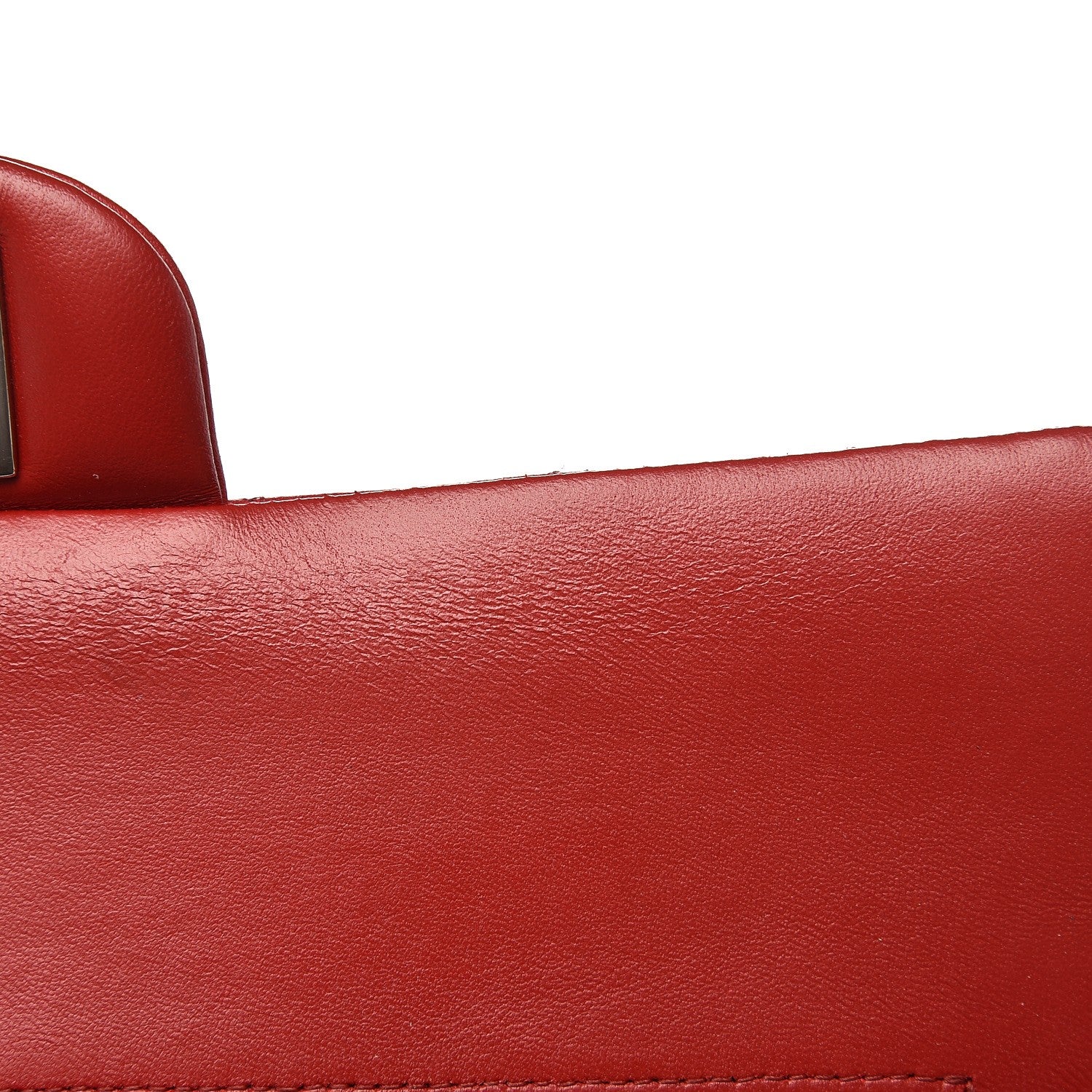 Chanel Lambskin Quilted Medium Double Flap Red 10 of 11