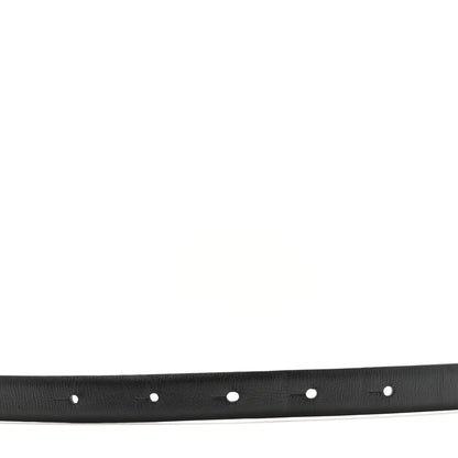Chanel Calfskin CC Skinny Reversible Belt 90 36 Black Burgundy 4 of 9