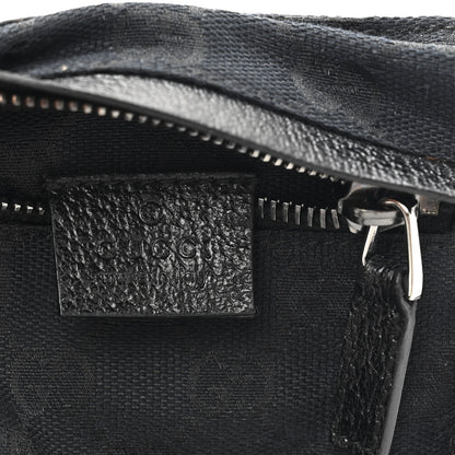 Gucci GG Monogram Double Pocket Belt Bag Black 12 of 23