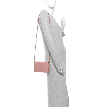 Gucci Microguccissima Crossbody Wallet Soft Pink Soft Pink 2 of 10