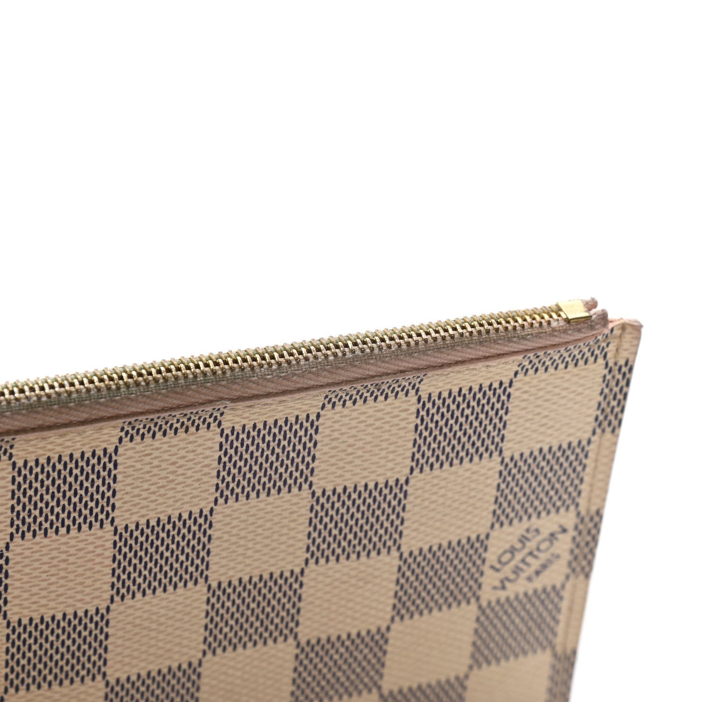 Damier Azur Calfskin Pochette Felicie Eau de Rose