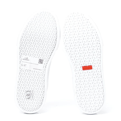 Hermes Calfskin Day Sneakers 37 White 5 of 6