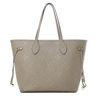 Louis Vuitton Empreinte Monogram Giant Neverfull MM Tourterelle 1 of 9