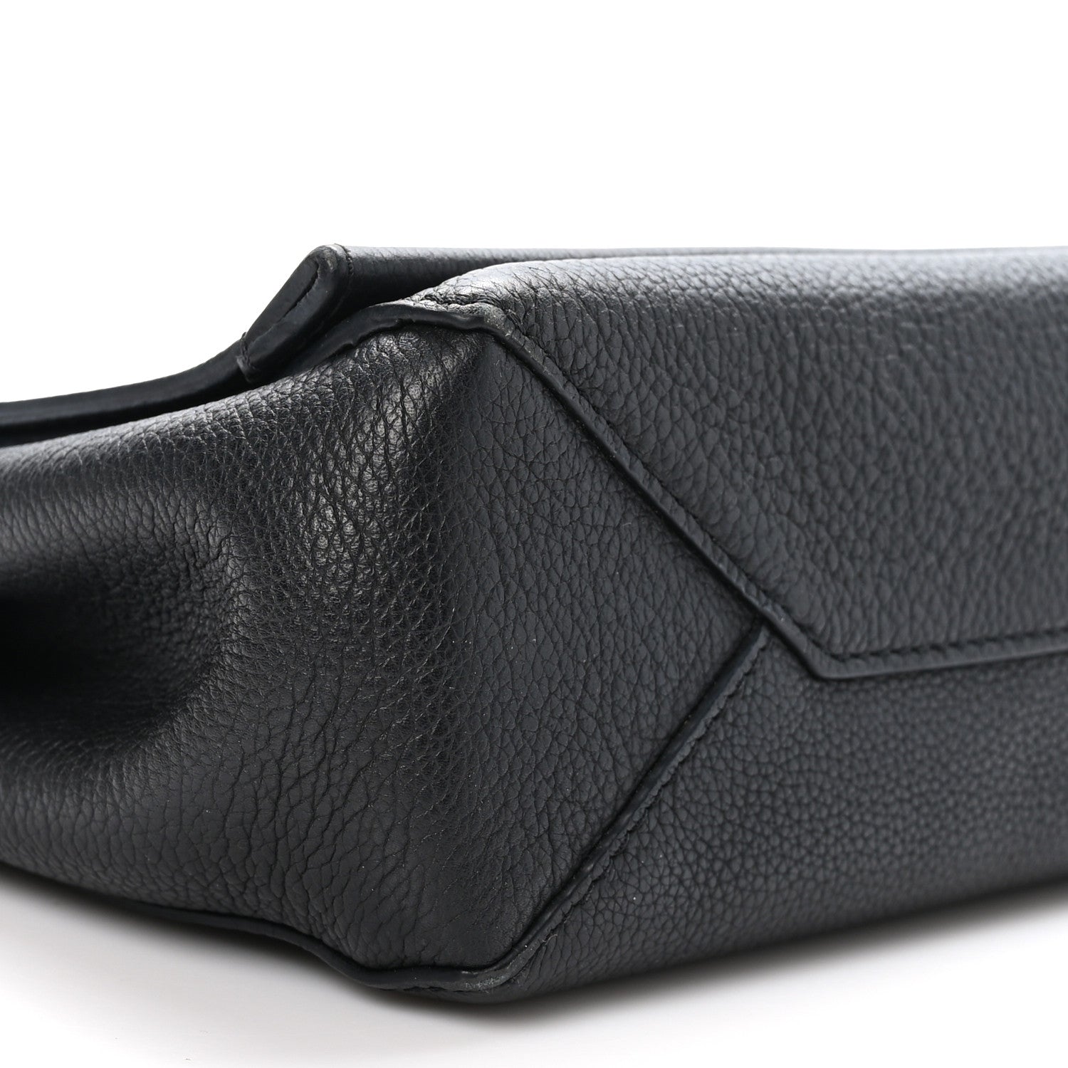 Louis Vuitton Calfskin Lockme II Chain Bag BB Black 9 of 10