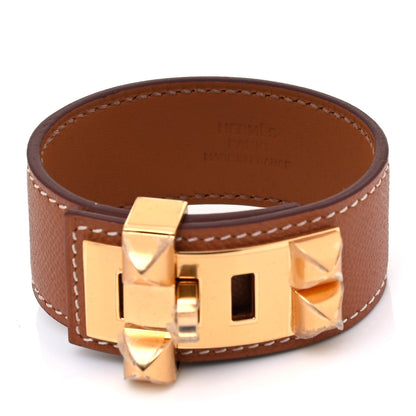 Hermes Epsom Collier de Chien 24 Bracelet T2 Gold 2 of 3