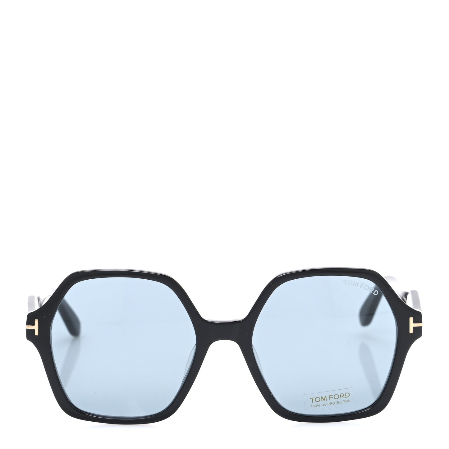 Acetate Romy Square Sunglasses TF 1032-F Black