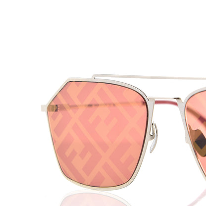 Fendi Metal Aviator Sunglasses FFM0022/S Red 7 of 8