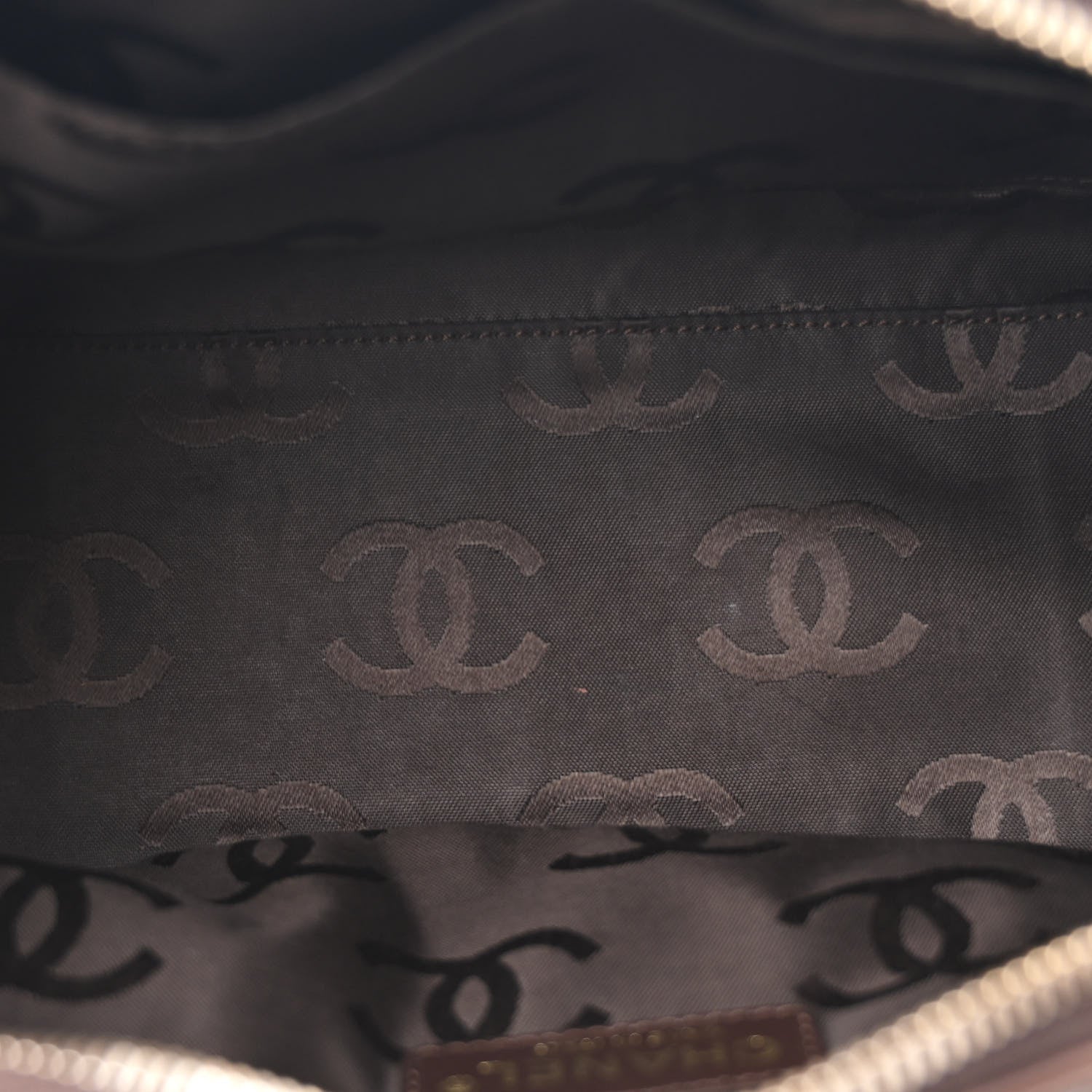 Chanel Calfskin Wild Stitch Chain Bag Brown 4 of 11