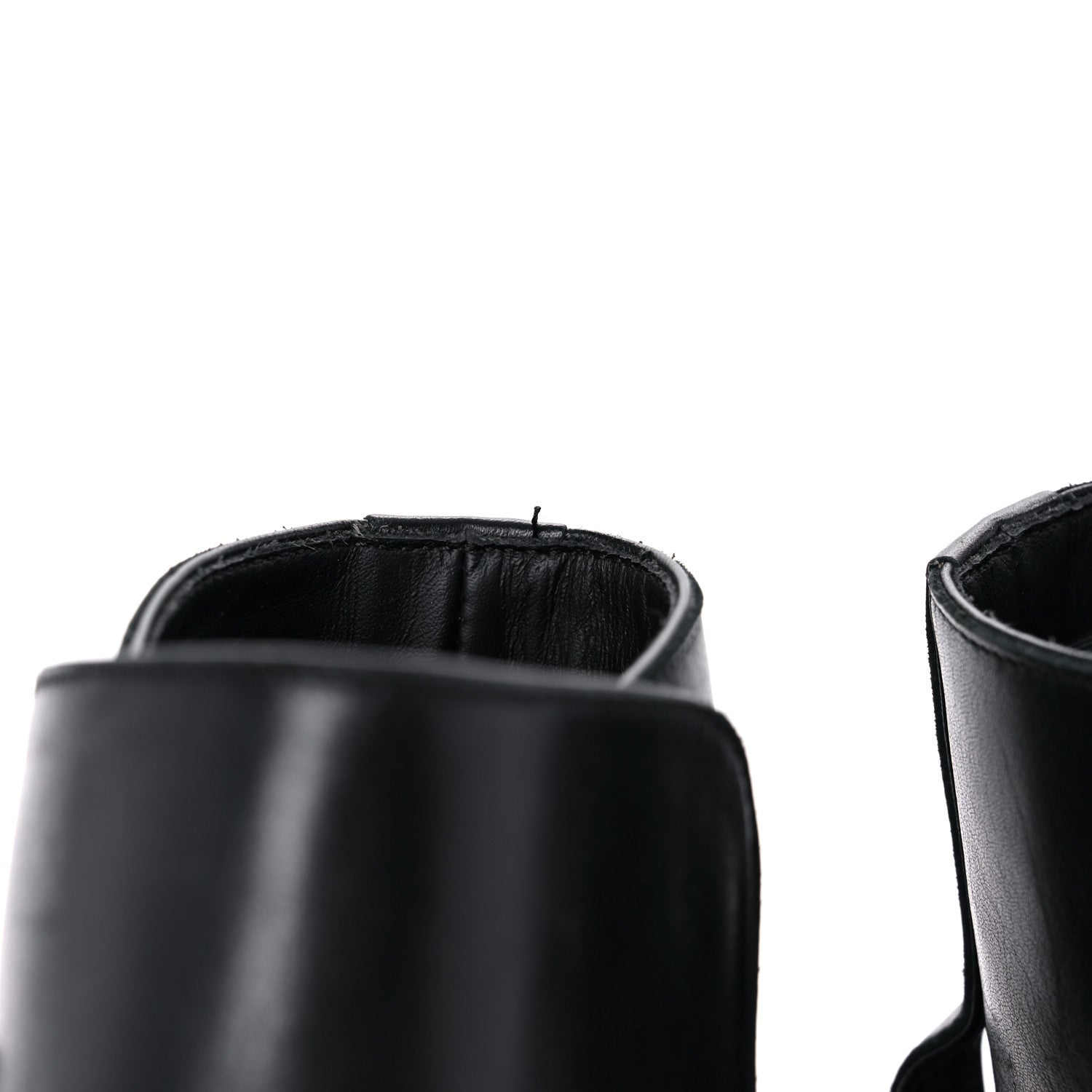 Saint Laurent Calfskin Mens Ankle Boots 46 Black 12 of 17