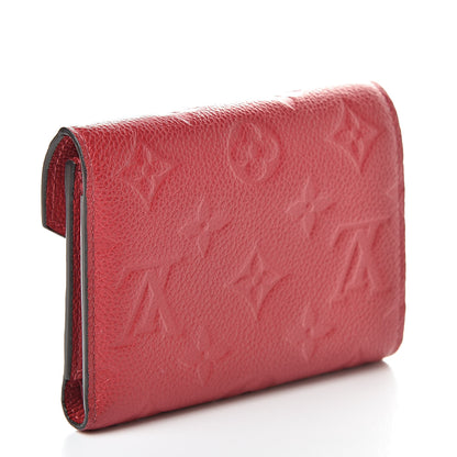 Louis Vuitton Empreinte Victorine Wallet Cherry 3 of 8