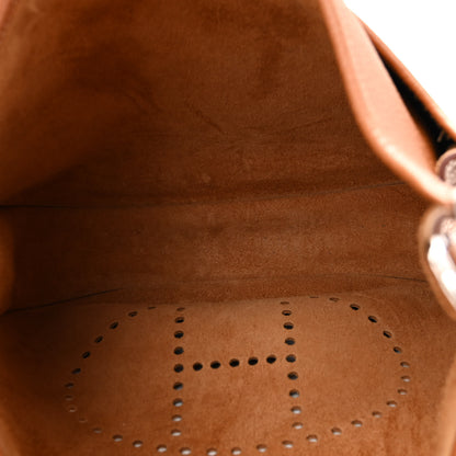 Hermes Taurillon Clemence Evelyne III GM Gold 5 of 12