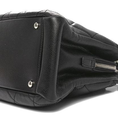 Chanel Caviar Quilted CC Timeless Soft Tote Black 10 of 10