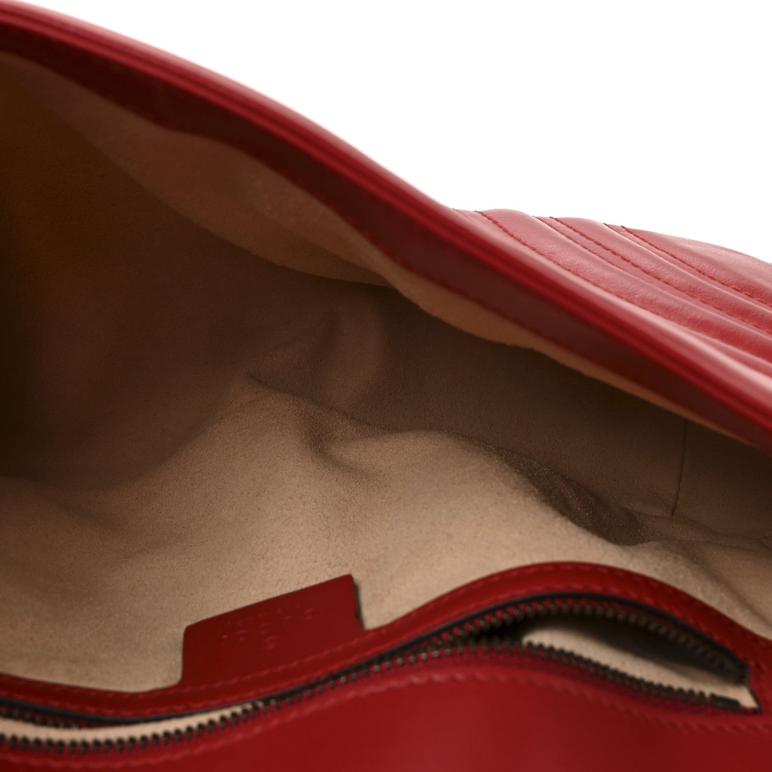 Gucci Calfskin Matelasse Small GG Marmont Shoulder Bag Hibiscus Red 5 of 10