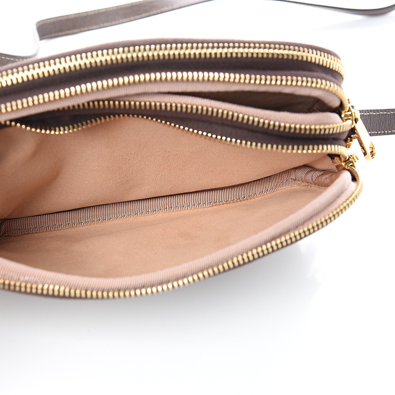 Gucci GG Supreme Monogram Web Mini Ophidia GG Bag Brown 6 of 11