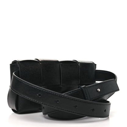 Bottega Veneta Nappa Maxi Intreccio The Belt Cassette Bag Black 2 of 10